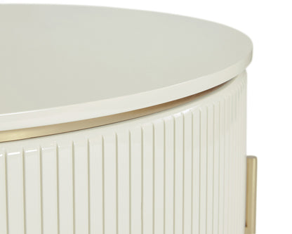 Sunpan - Ikon Paloma Lift Top Coffee Table - High Gloss Cream - 108335 view 6