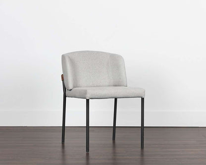 Sunpan - Pearce Dining Chair - Light Grey / Bravo Cognac (Set Of 2) - 107965 veiw 4