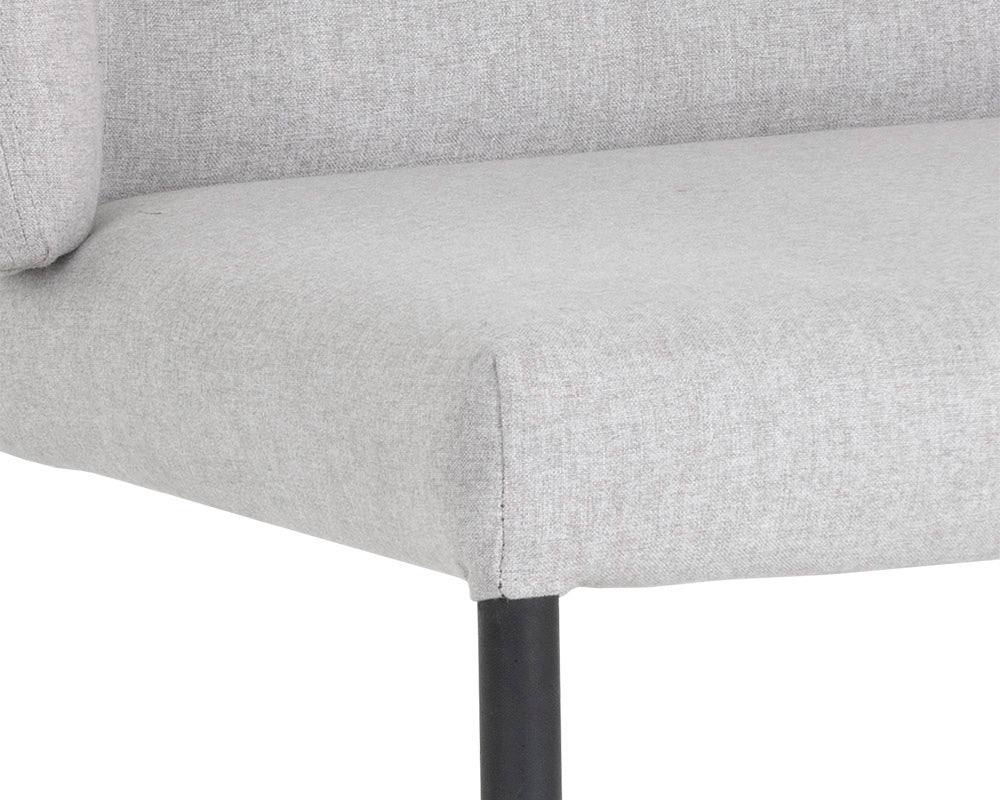 Sunpan - Pearce Dining Chair - Light Grey / Bravo Cognac (Set Of 2) - 107965 view 6