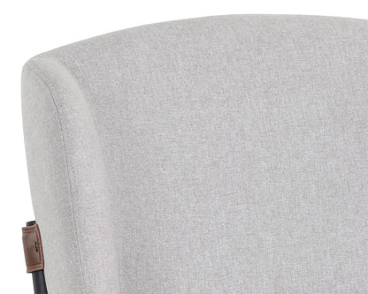 Sunpan - Pearce Dining Chair - Light Grey / Bravo Cognac (Set Of 2) - 107965 view 7