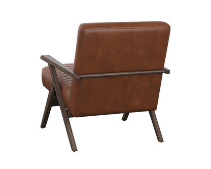 Sunpan - MIXT Peyton Lounge Chair - Bravo Cognac - 110241 view 3