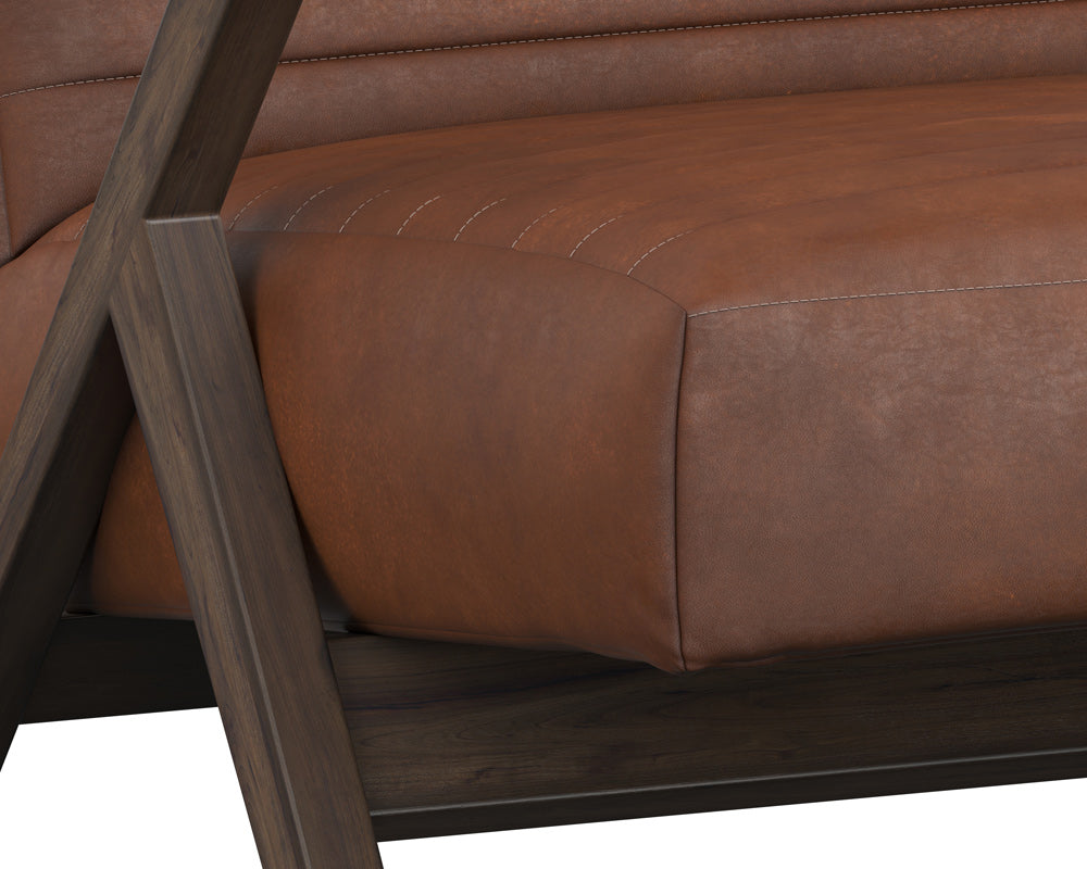 Sunpan - MIXT Peyton Lounge Chair - Bravo Cognac - 110241 view 5