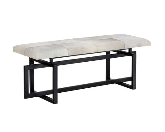 Sunpan - Moncasa Pilar Bench - Grey - 104803 veiw 1