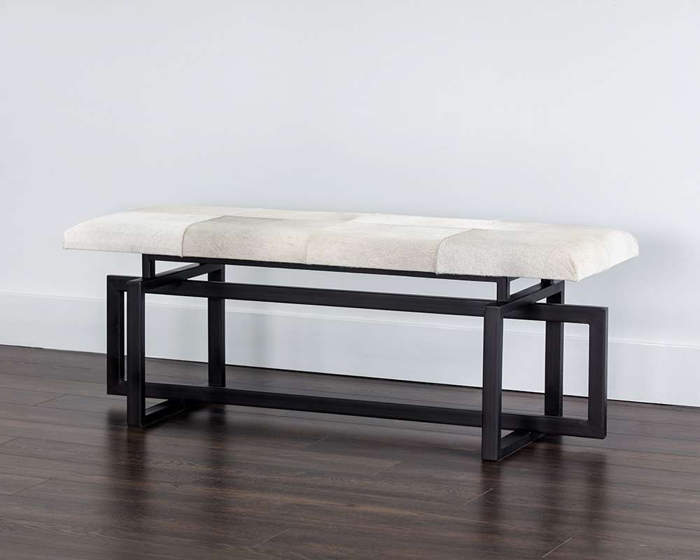 Sunpan - Moncasa Pilar Bench - Grey - 104803 veiw 4