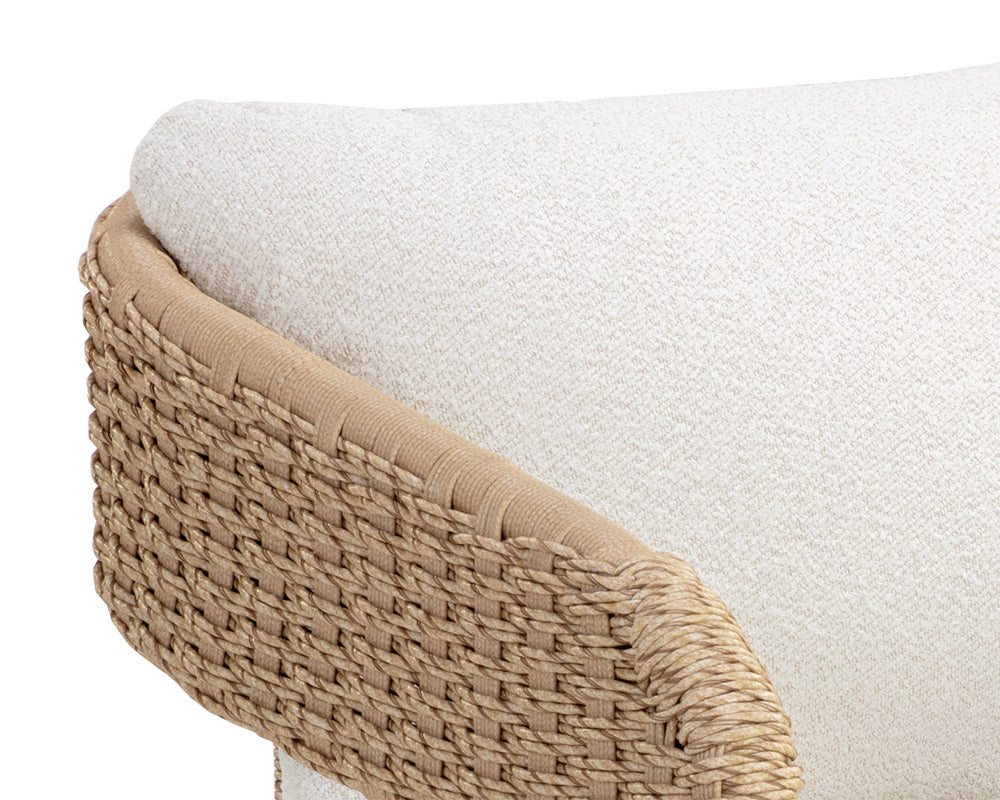 Sunpan - Pylos Dining Armchair - Natural - Louis Cream - 111597_CLOSEOUT view 6