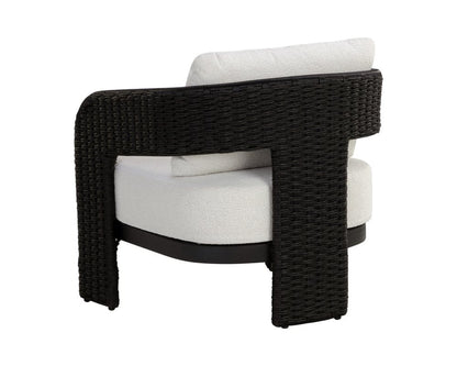 Sunpan - Pylos Lounge Chair - Black - Louis Cream - 111681 view 4