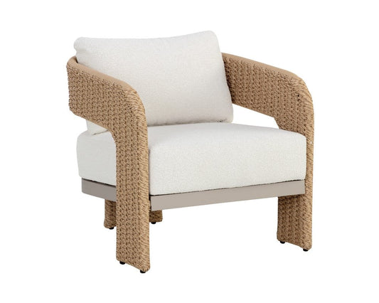 Sunpan - Pylos Lounge Chair - Natural - Louis Cream - 111596 view 1