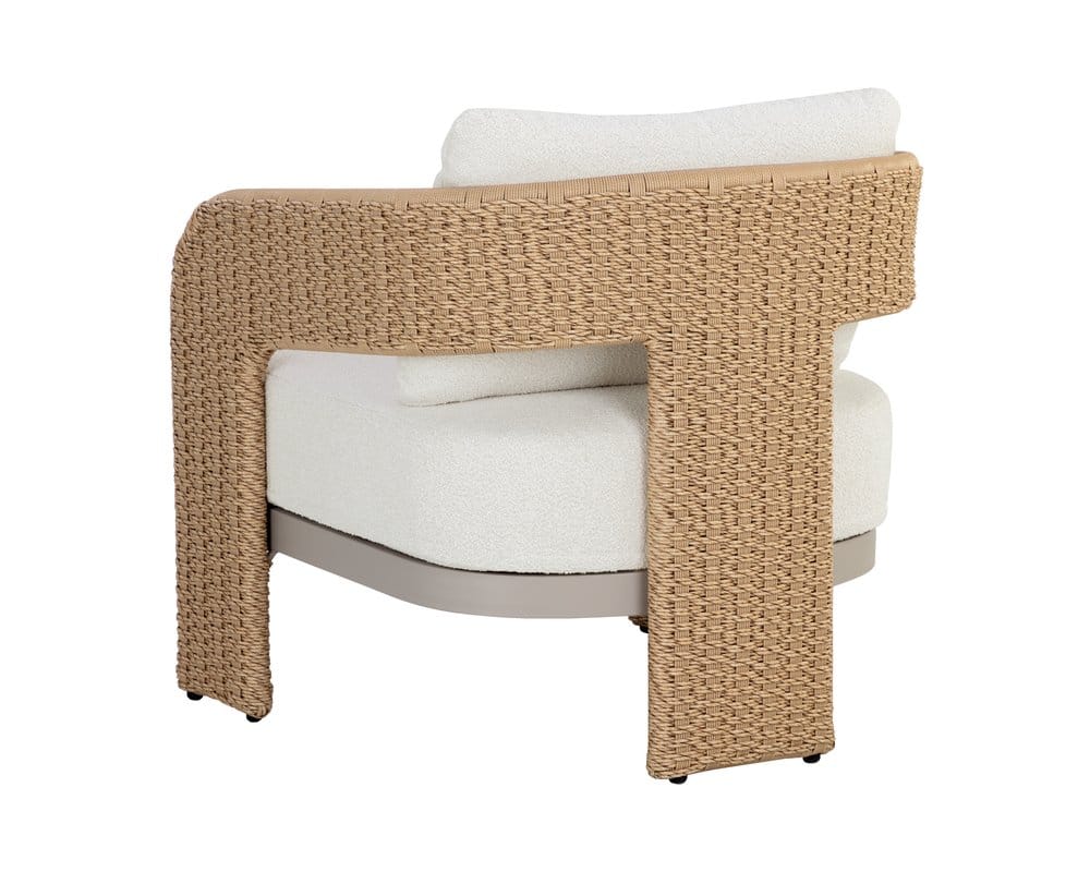 Sunpan - Pylos Lounge Chair - Natural - Louis Cream - 111596 view 4