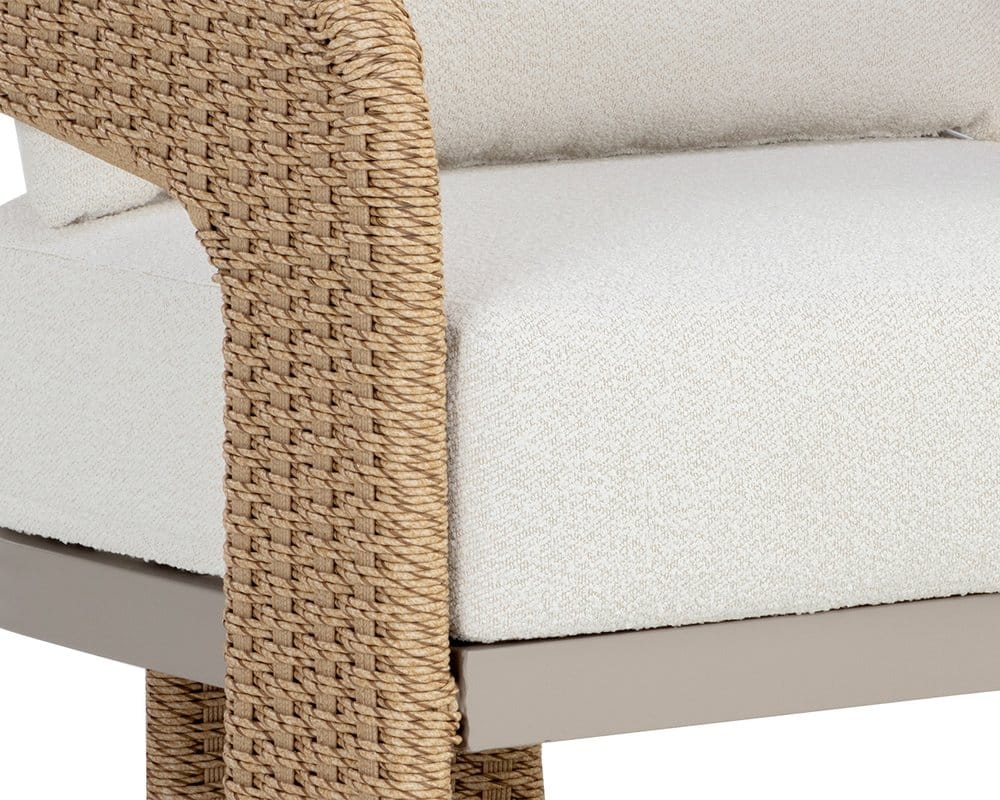 Sunpan - Pylos Lounge Chair - Natural - Louis Cream - 111596 view 6