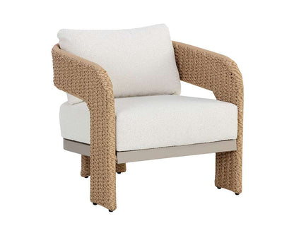Sunpan - Pylos Lounge Chair - Natural - Louis Cream - 111596 veiw 1