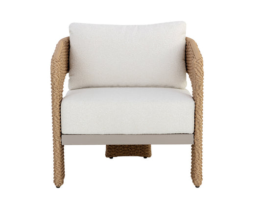 Sunpan - Pylos Lounge Chair - Natural - Louis Cream - 111596 view 2