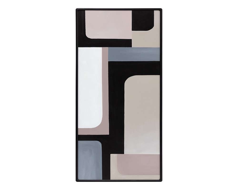 Sunpan - Radical Interpretation (Set Of 3) - 28in X 66in - Black Floater Frame - A0368 veiw 2