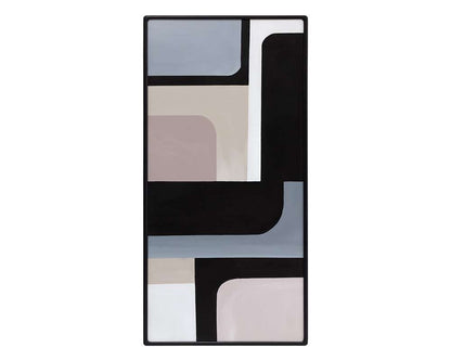 Sunpan - Radical Interpretation (Set Of 3) - 28in X 66in - Black Floater Frame - A0368 veiw 3