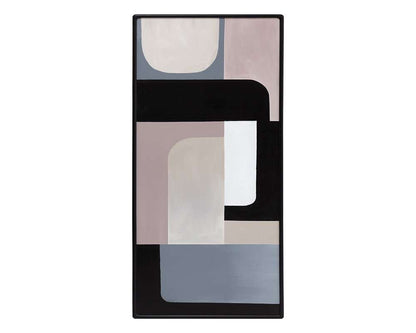 Sunpan - Radical Interpretation (Set Of 3) - 28in X 66in - Black Floater Frame - A0368 veiw 4