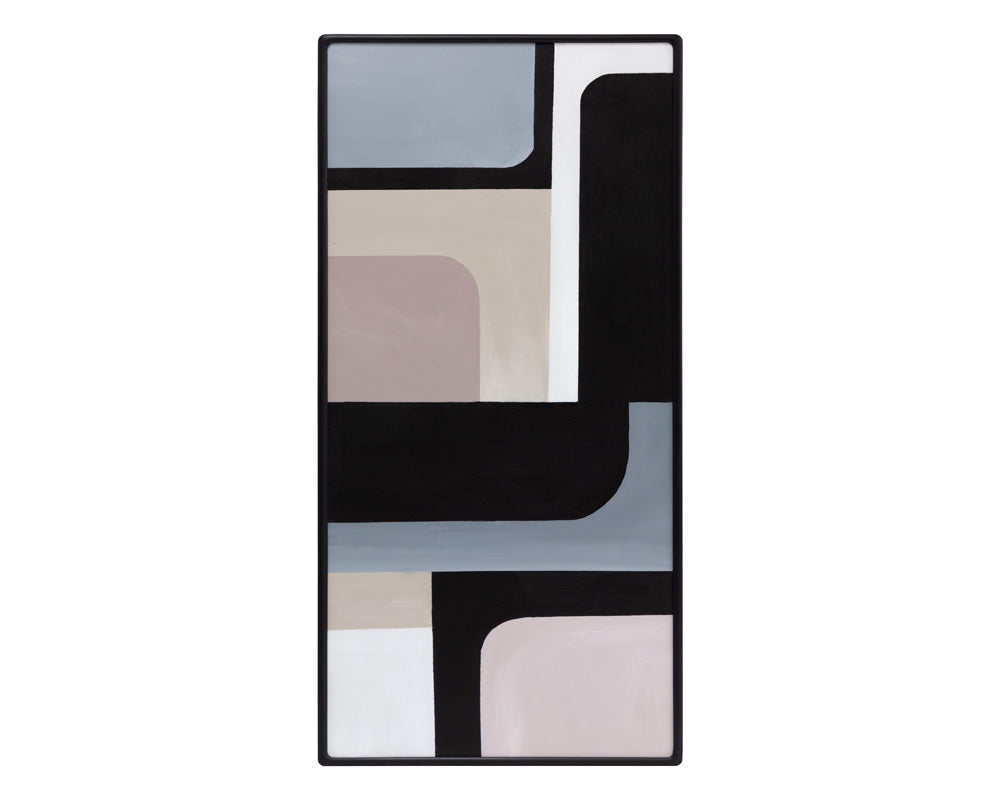 Sunpan - Radical Interpretation (Set Of 3) - 28in X 66in - Black Floater Frame - A0368 view 9