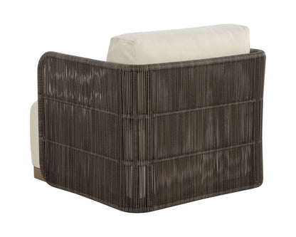 Sunpan - Ravenna Swivel Armchair - Stinson Cream - 111050 view 4