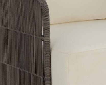 Sunpan - Ravenna Swivel Armchair - Stinson Cream - 111050 view 5