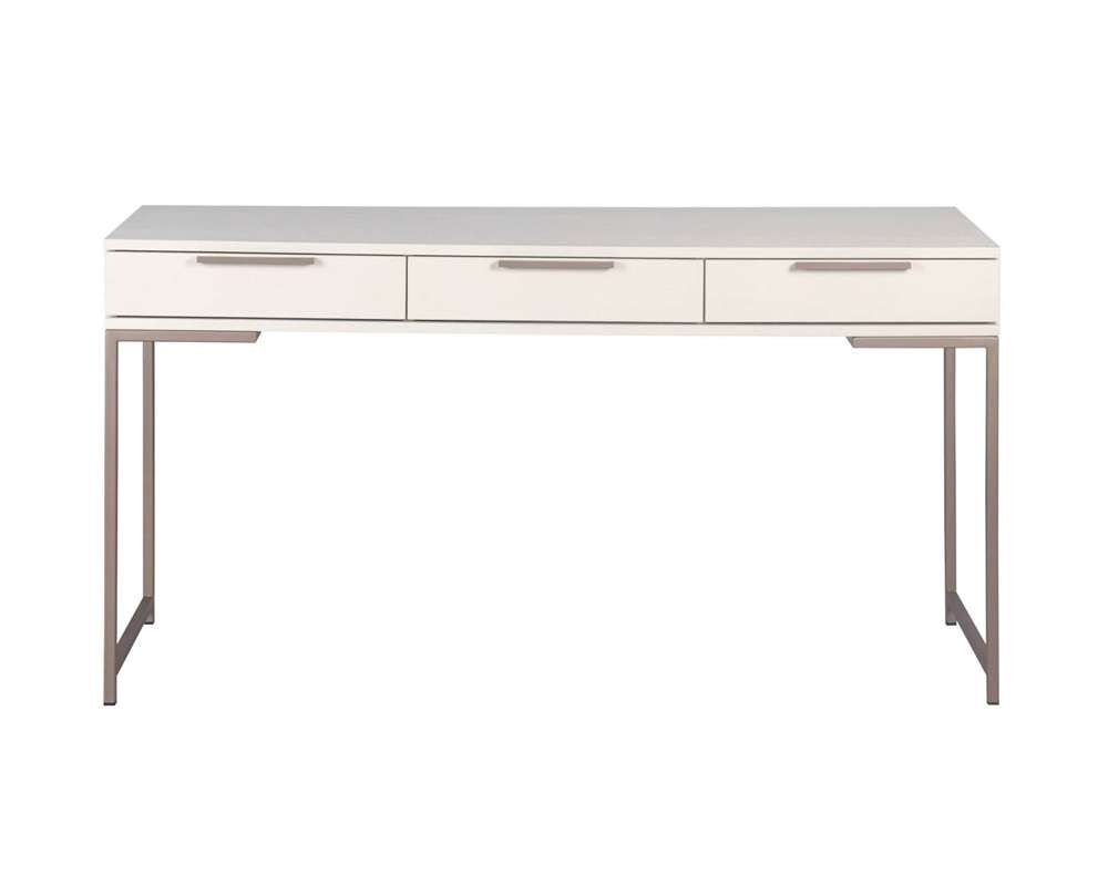 Sunpan - Artezia Rebel Desk - Champagne Gold - Cream - 108077 veiw 3