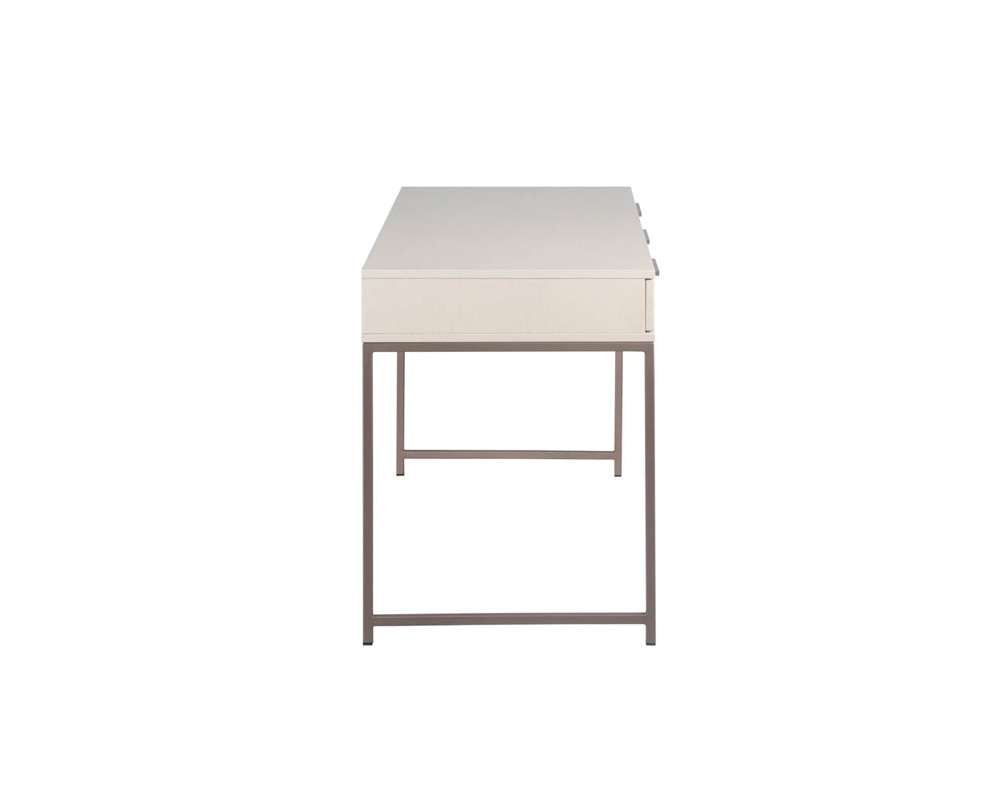 Sunpan - Artezia Rebel Desk - Champagne Gold - Cream - 108077 veiw 4