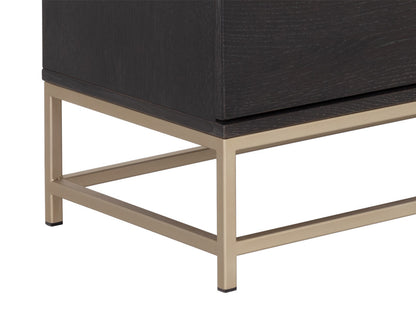 Sunpan - Artezia Rebel Dresser Large - Gold - Charcoal Grey - 109075 view 6