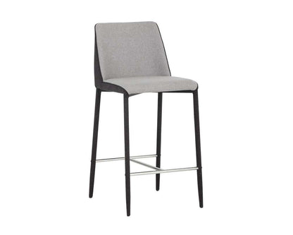 Sunpan - Ikon Renee Counter Stool - Armour Grey / Dark Slate - 103307 veiw 1