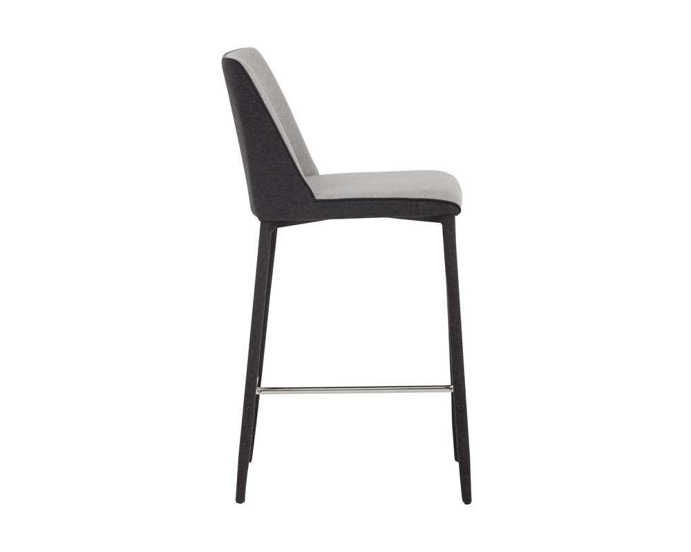 Sunpan - Ikon Renee Counter Stool - Armour Grey / Dark Slate - 103307 veiw 2