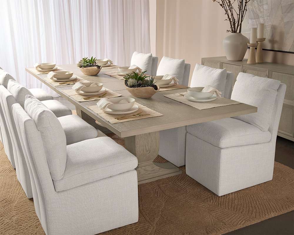 Sunpan - Rhaenyra Extension Dining Table - 86in To 120in - 110832 veiw 6