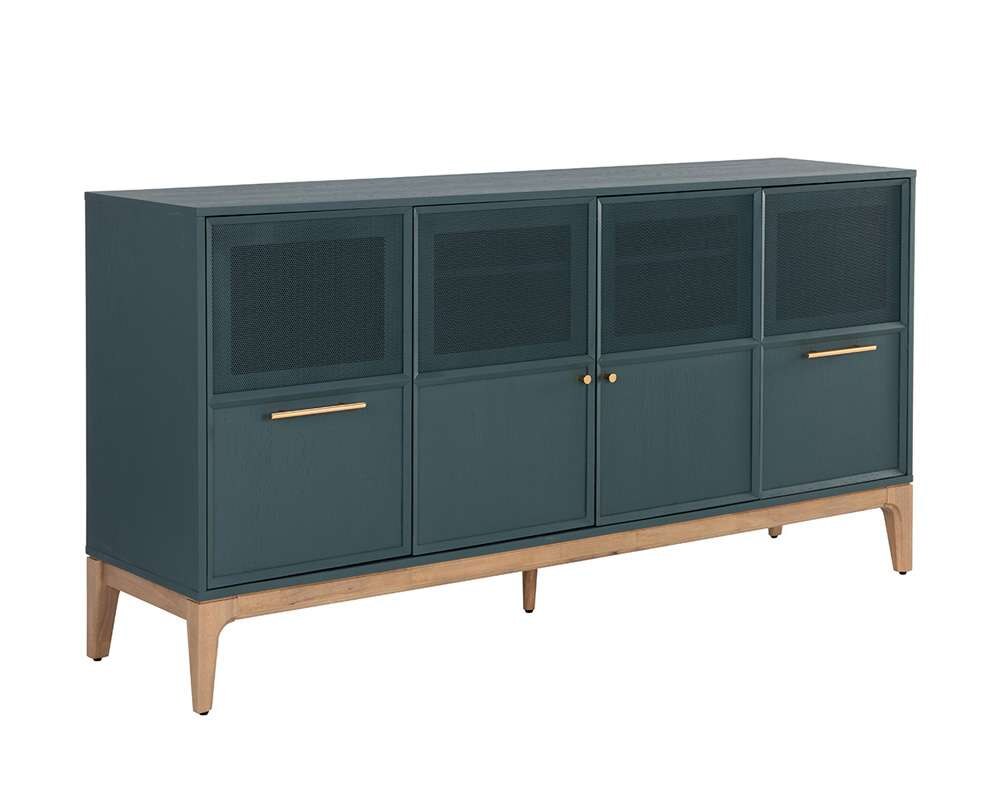 Sunpan - Zenn Rivero Sideboard - Teal - 110750 veiw 2