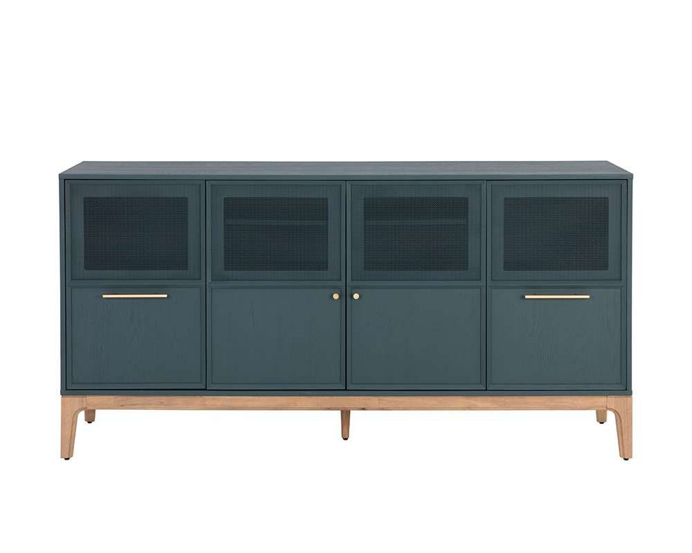 Sunpan - Zenn Rivero Sideboard - Teal - 110750 veiw 3