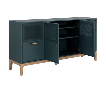 Sunpan - Zenn Rivero Sideboard - Teal - 110750 veiw 4