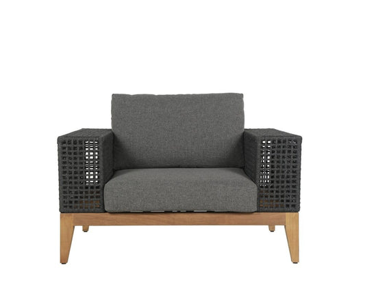 Sunpan - Salerno Armchair - Gracebay Grey - 109513_CLOSEOUT view 2