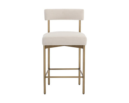 Sunpan - Seneca Counter Stool - Antique Brass - Danny Ivory - 109135 view 2