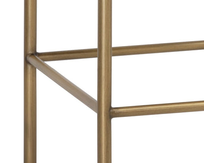 Sunpan - Seneca Counter Stool - Antique Brass - Danny Ivory - 109135 view 8