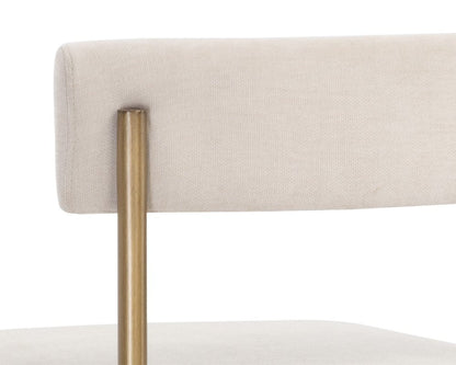 Sunpan - Seneca Counter Stool - Antique Brass - Danny Ivory - 109135 view 9