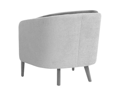 Sunpan - Ikon Sheva Armchair - San Remo Winter Cloud / Antonio Charcoal - 108052 veiw 4