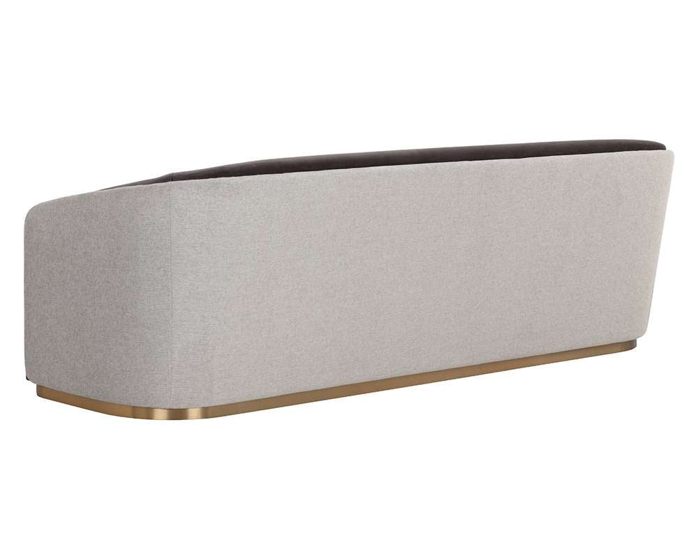 Sunpan - Ikon Sheva Sofa - Ernst Sandstone / Meg Ash - 111019 veiw 3