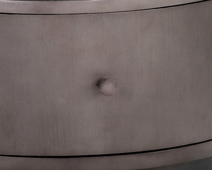 Sunpan - Siena Nightstand Round - Gunmetal - 105498 view 6