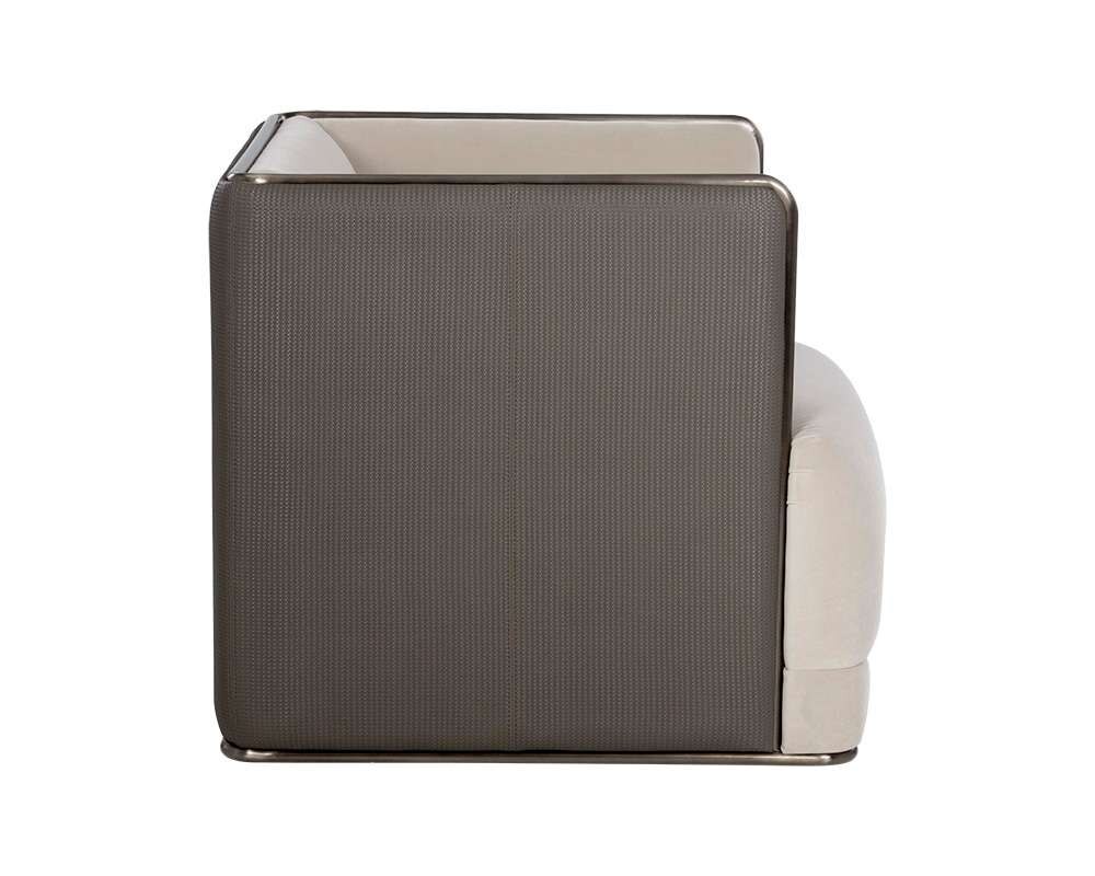 Sunpan - Ikon Sierra Armchair - Meg Taupe / Porcini Taupe - 108049 veiw 3