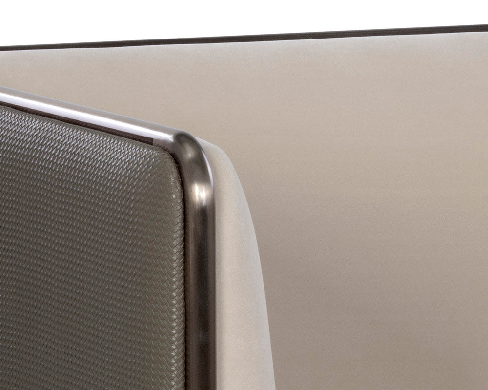 Sunpan - Ikon Sierra Armchair - Meg Taupe / Porcini Taupe - 108049 view 6