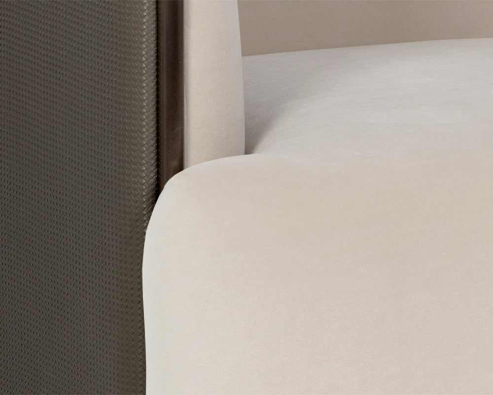 Sunpan - Ikon Sierra Armchair - Meg Taupe / Porcini Taupe - 108049 view 8