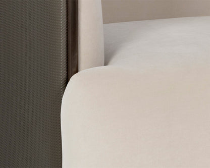 Sunpan - Ikon Sierra Armchair - Meg Taupe / Porcini Taupe - 108049 view 8
