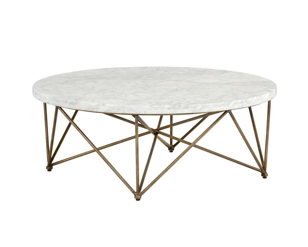 Sunpan - Ikon Skyy Coffee Table - Round - 103515_CLOSEOUT veiw 2