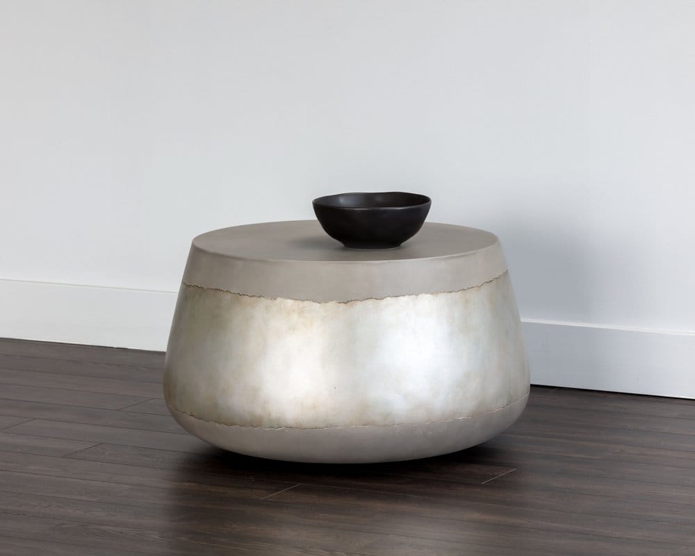 Sunpan - Solterra Aries Coffee Table - Silver - 103308_CLOSEOUT view 3
