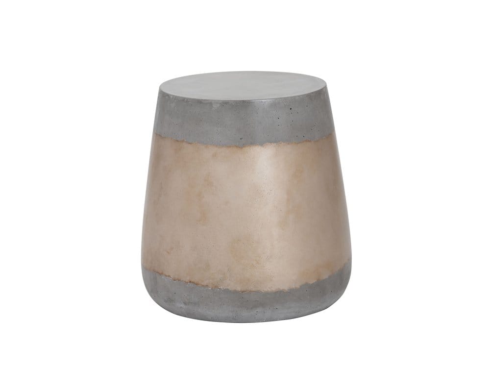 Sunpan - Solterra Aries Side Table - Gold - 101377_CLOSEOUT view 2
