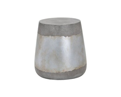 Sunpan - Solterra Aries Side Table - Silver - 101376 view 2