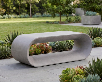 Sunpan - Solterra Capsule Bench - Grey - 103753 view 3