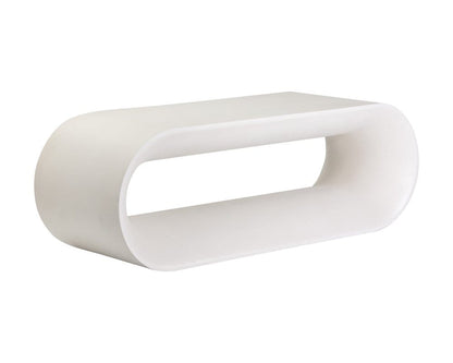 Sunpan - Solterra Capsule Bench - White - 105720 view 1