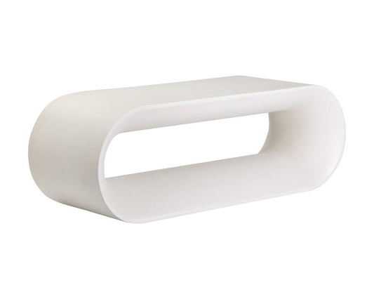 Sunpan - Solterra Capsule Bench - White - 105720 view 1