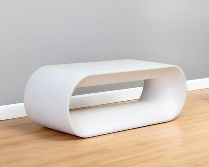 Sunpan - Solterra Capsule Bench - White - 105720 view 4