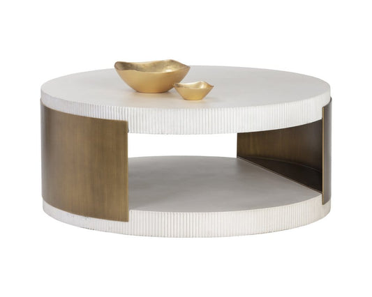Sunpan - Solterra Cavette Coffee Table - 106450 view 1